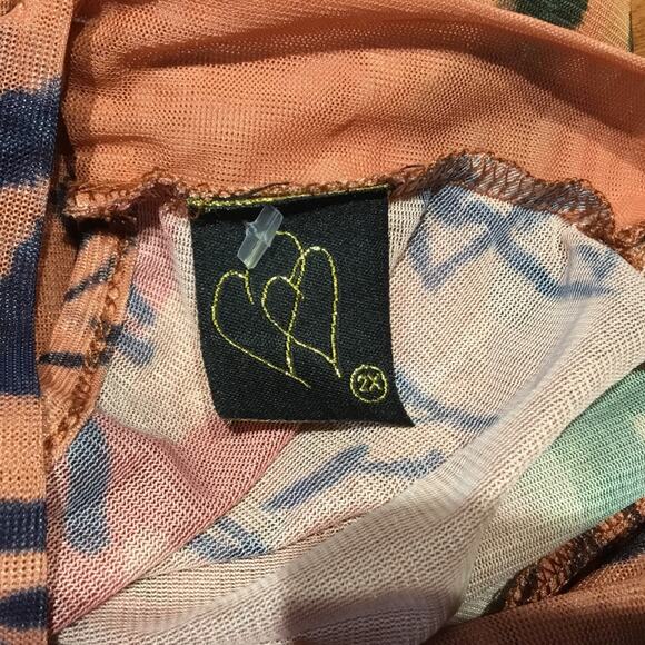 DRAPED TULLE BODYSUIT - Picture 4 of 5